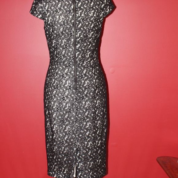 Betsey Johnson, black lace dress  Size 2......... - Picture 5 of 9